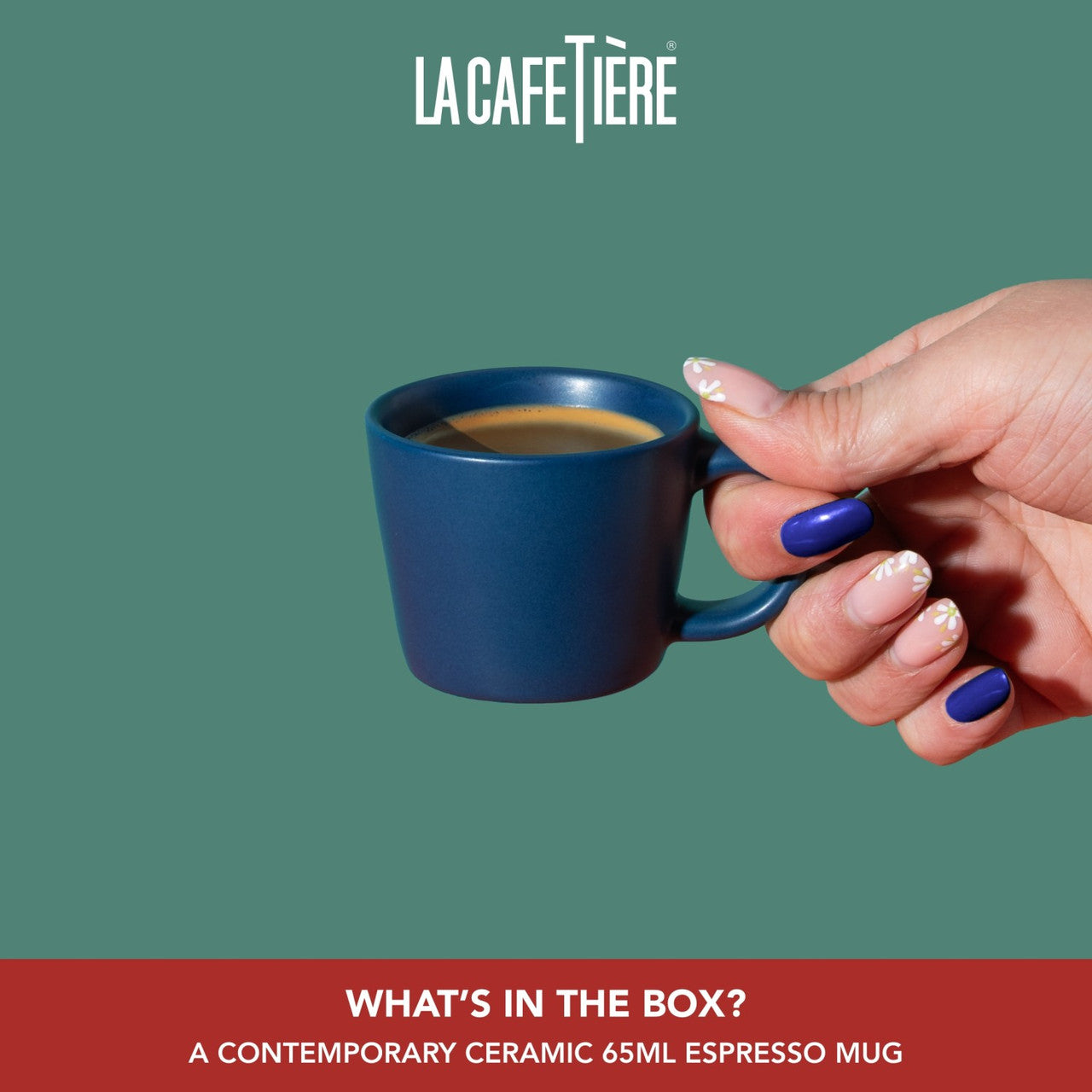 La Cafetière Espresso Cup 65ml (Navy)