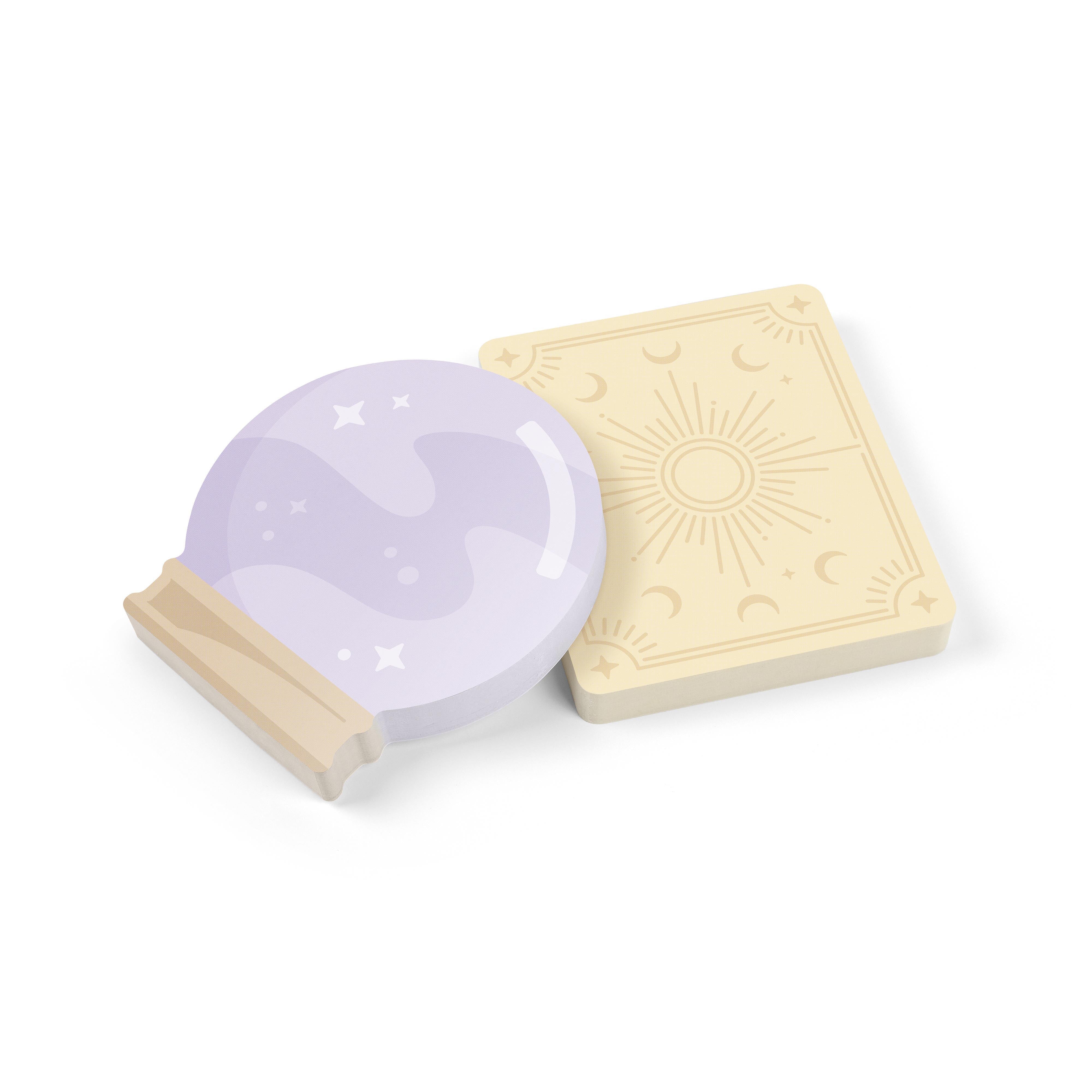 Fred Mystic Memos Sticky Notes 2 Piece Set Multi-Coloured