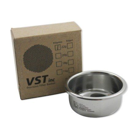 VST Precision Ridgeless Double Filter Basket 22g