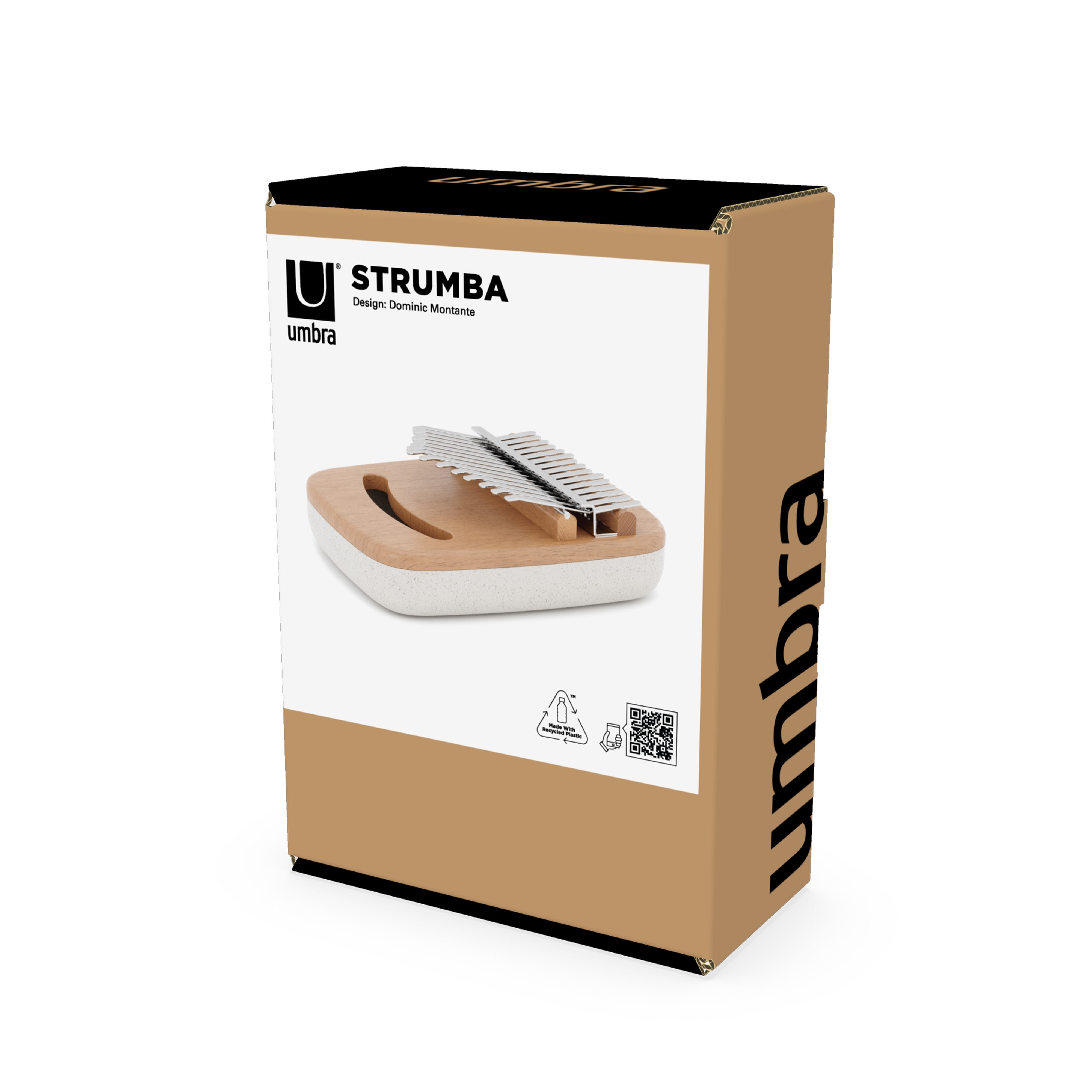 Umbra Strumba Kalimba White & Natural