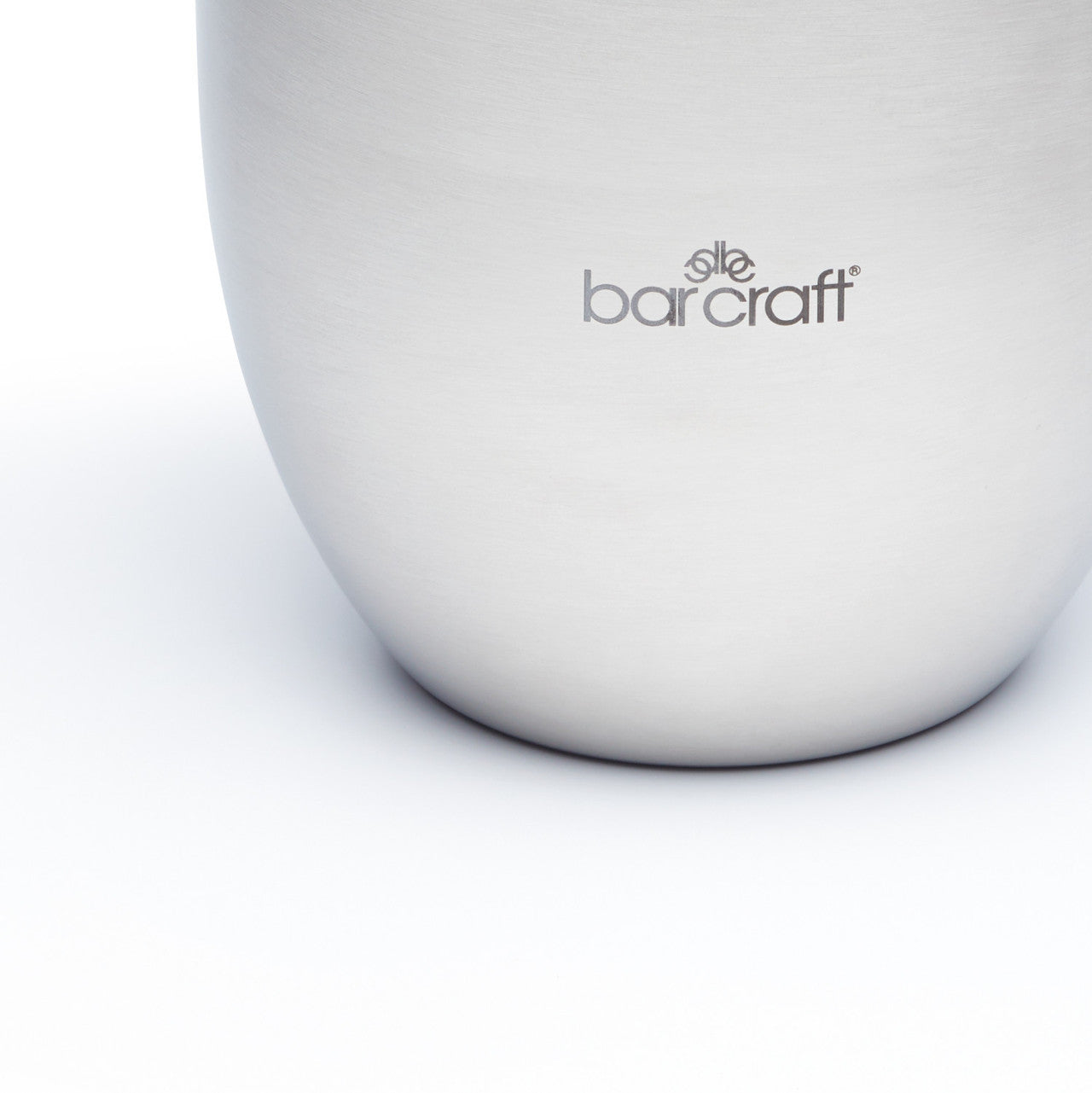 BarCraft Stainless Steel Ice Bucket with Lid & Tongs