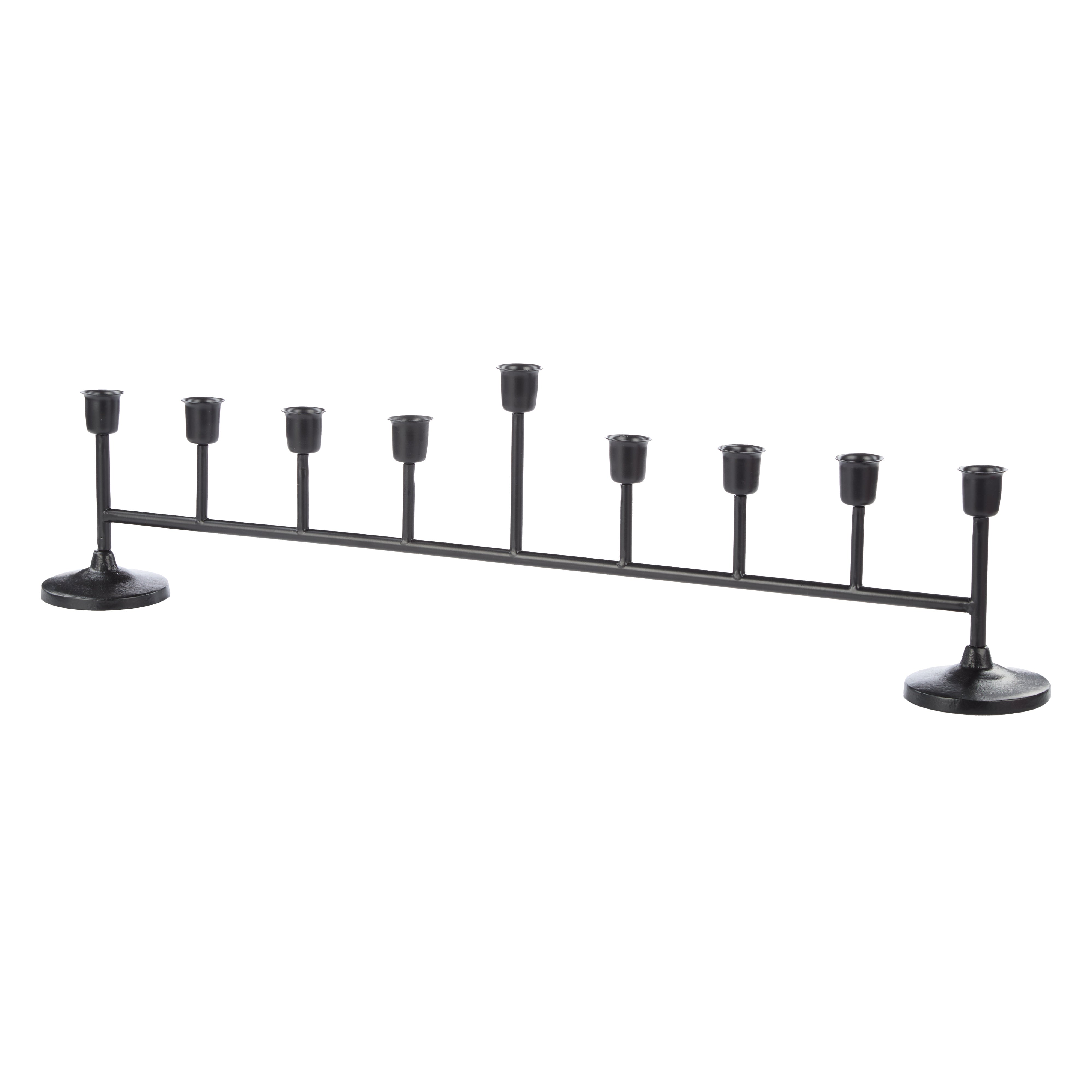 Amalfi Ford Candleholder Black