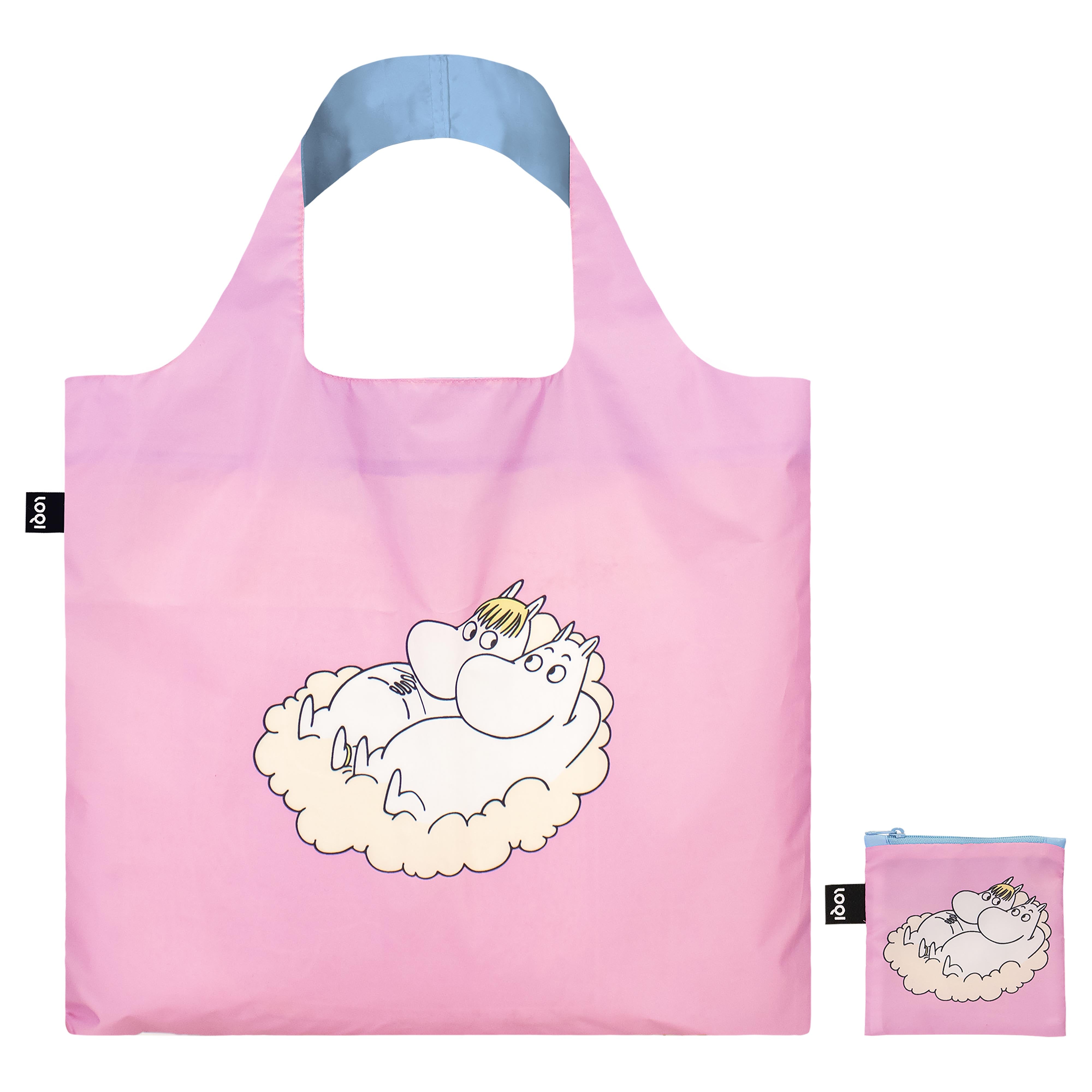 LOQI Moomin Cloud Tote Bag