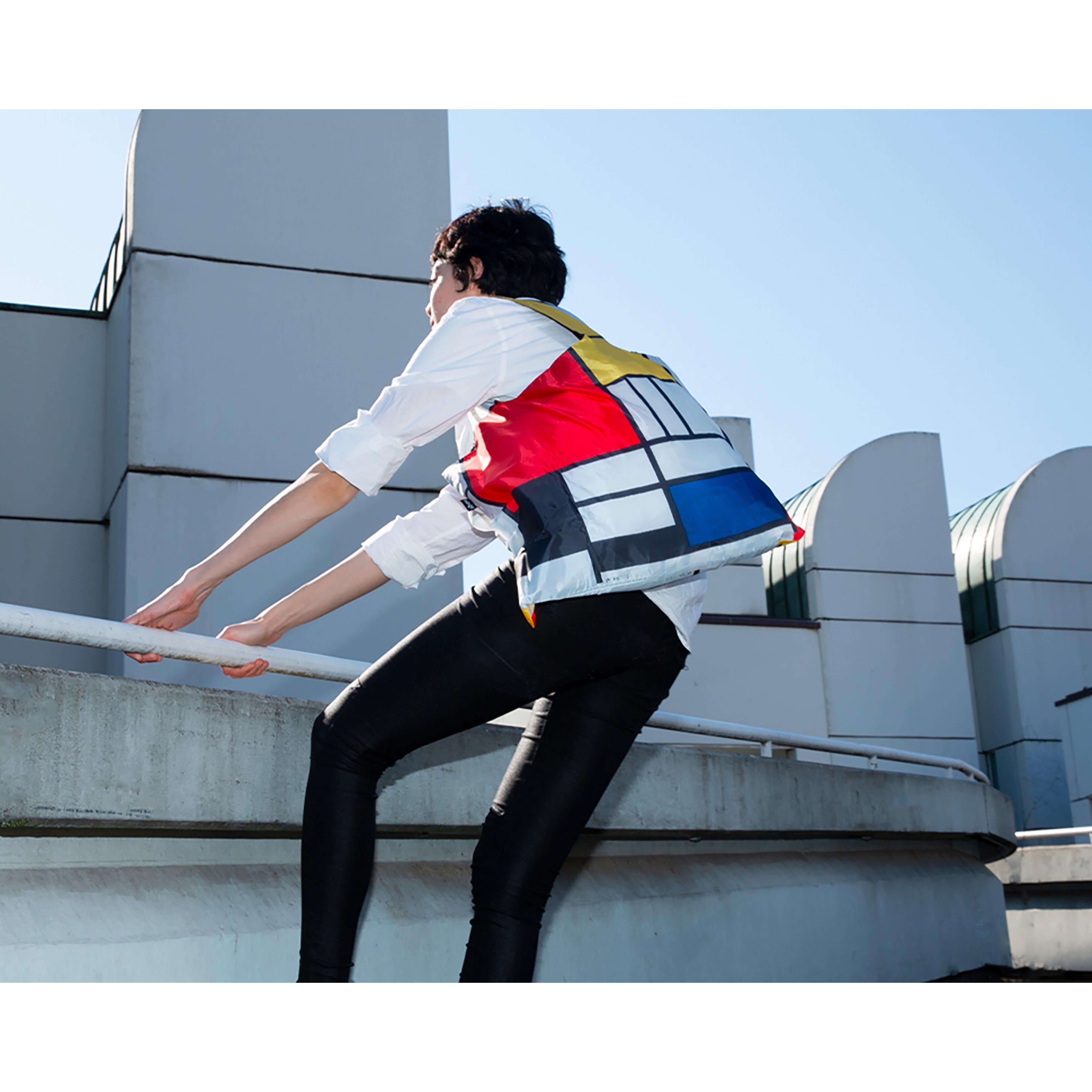 LOQI Mondrian Composition Tote Bag