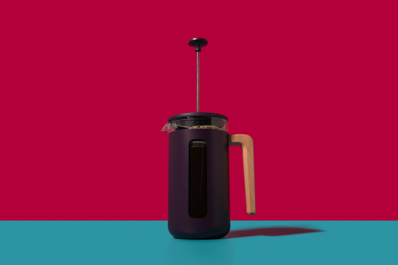La Cafetière Pisa Stainless Steel Cafetière 3 Cup / 350ml (Purple)