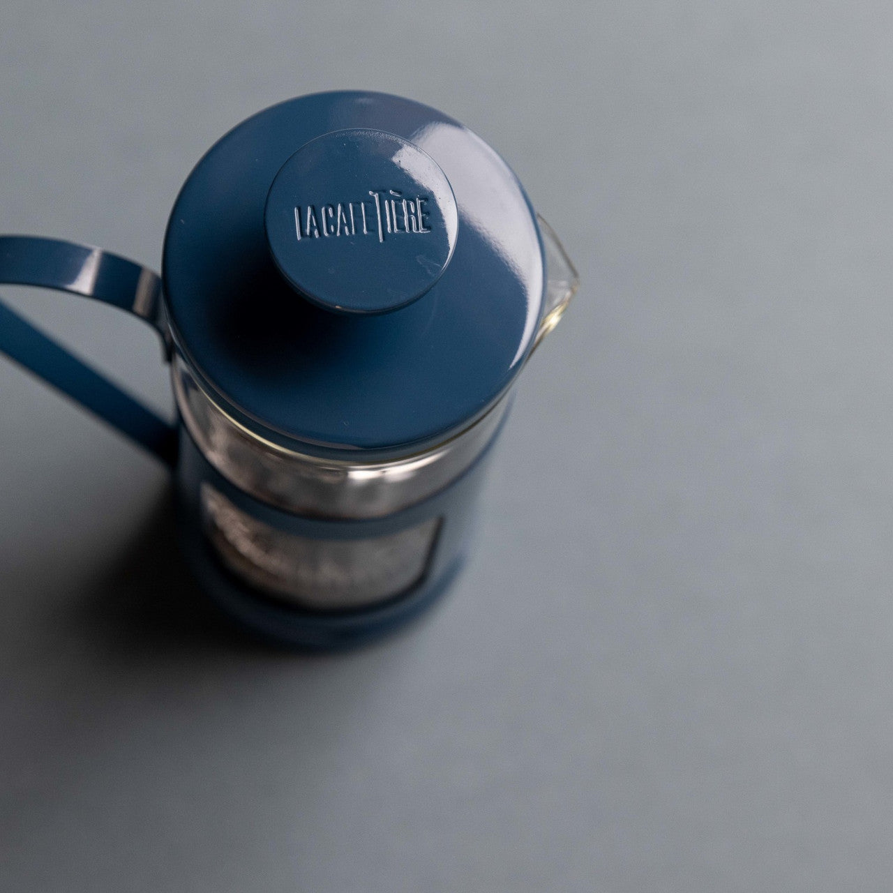 La Cafetière Monaco Stainless Steel Cafetière 3 Cup / 350ml (Navy Blue)
