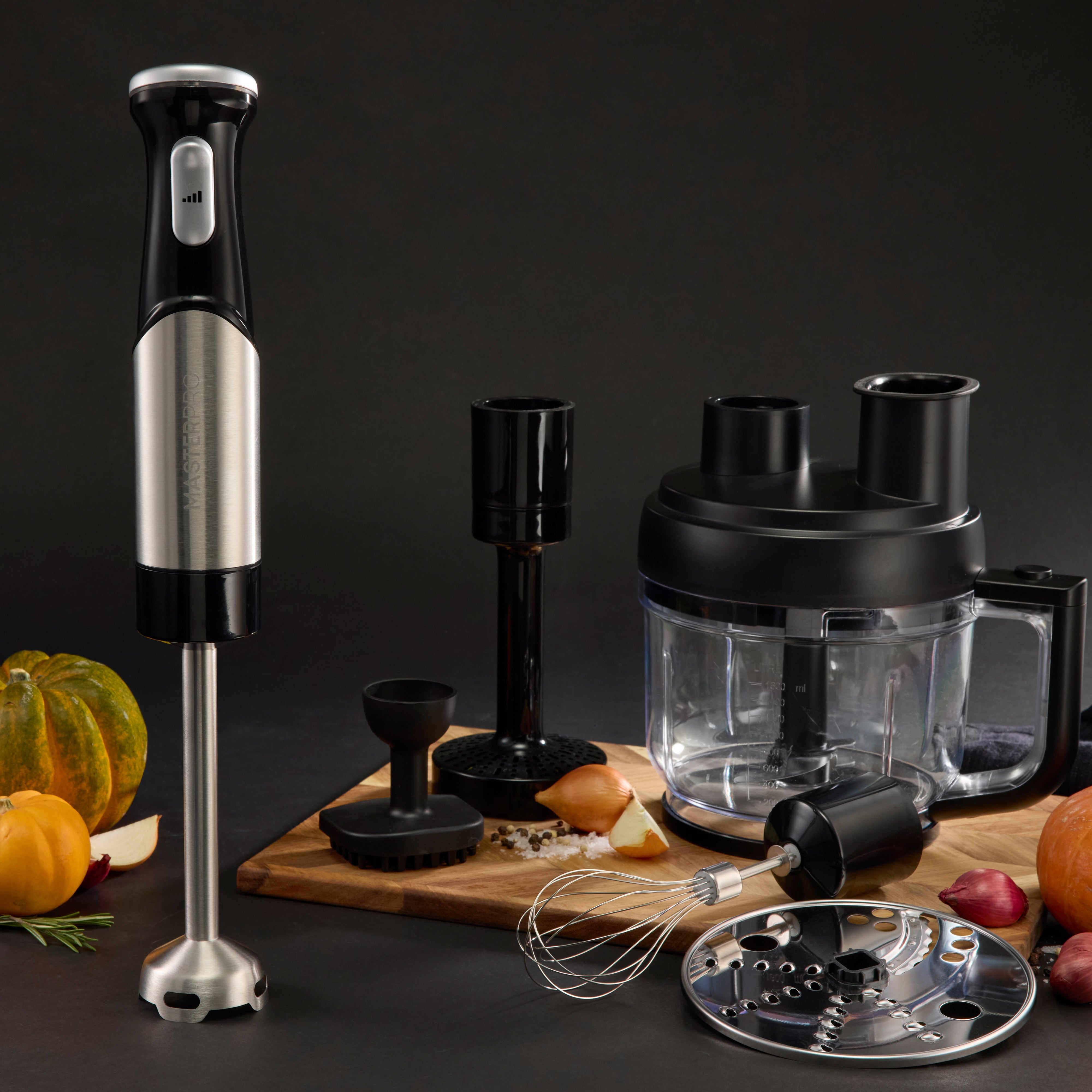 MasterPro Deluxe+ Immersion Blender Set