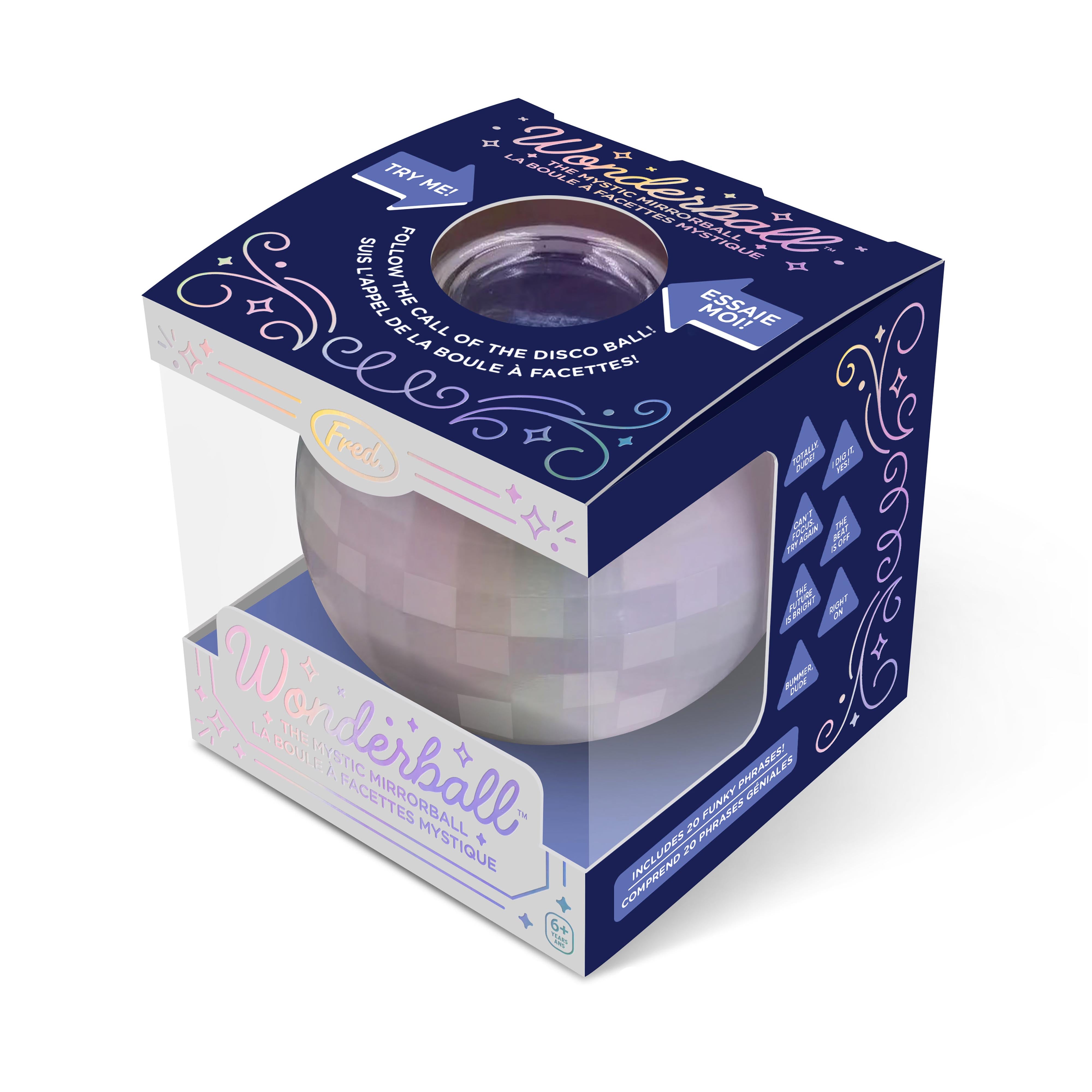 Fred Wonderball Mystic Mirrorball Silver