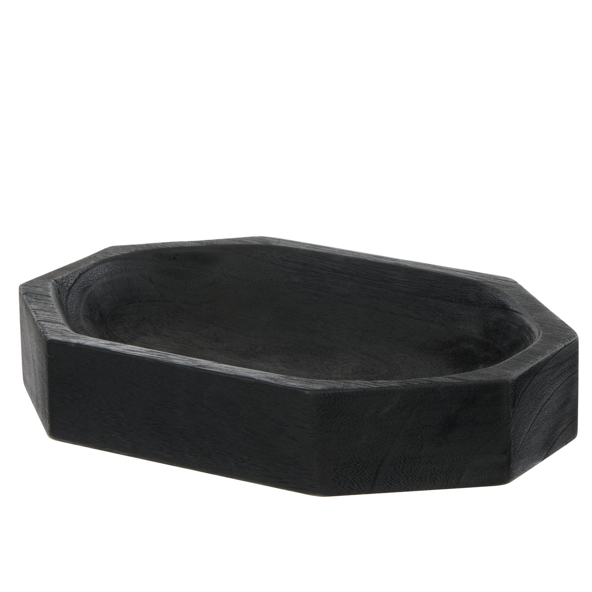 Amalfi Lyra Wooden Tray Tall Black