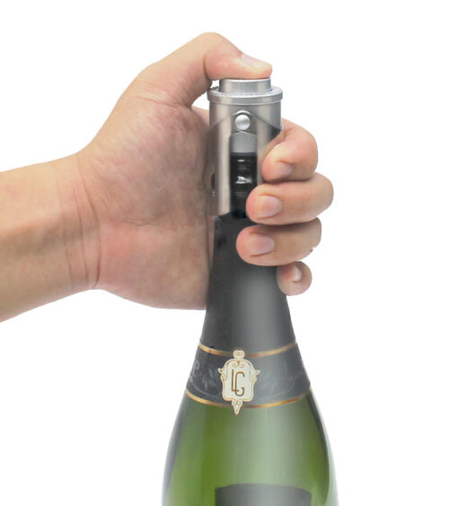Winex Pressurised Champagne Stopper - Chrome