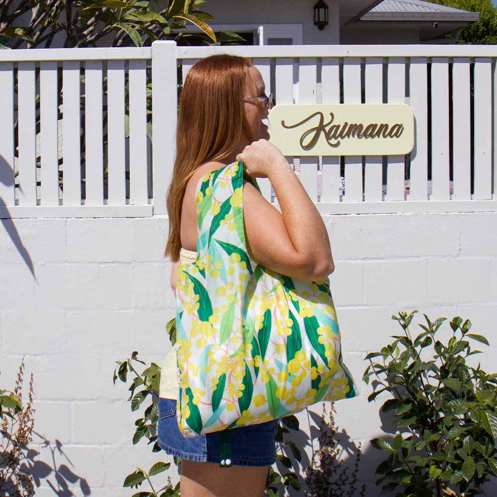 Annabel Trends Shopping Tote Golden Wattle