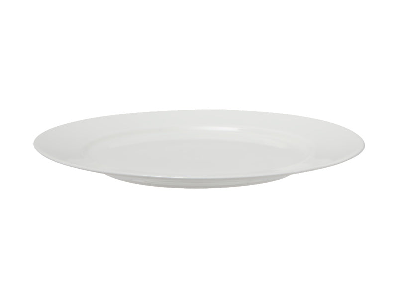 Maxwell & Williams White Basics Rim Entree Plate 23cm