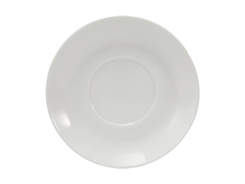 Maxwell & Williams White Basics Straight Demi Cup & Saucer 100ml