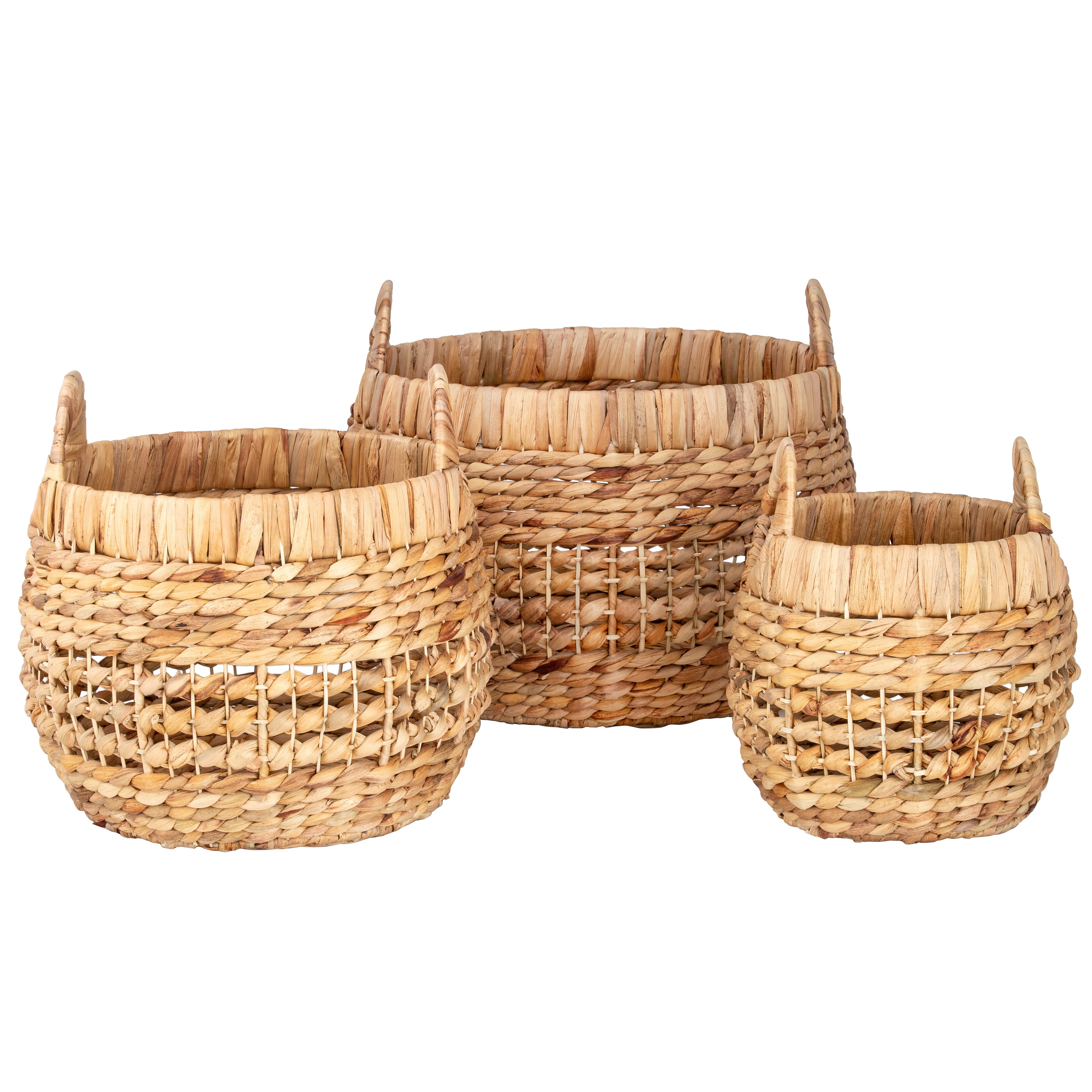Amalfi Albany Basket 3 Piece Set Natural