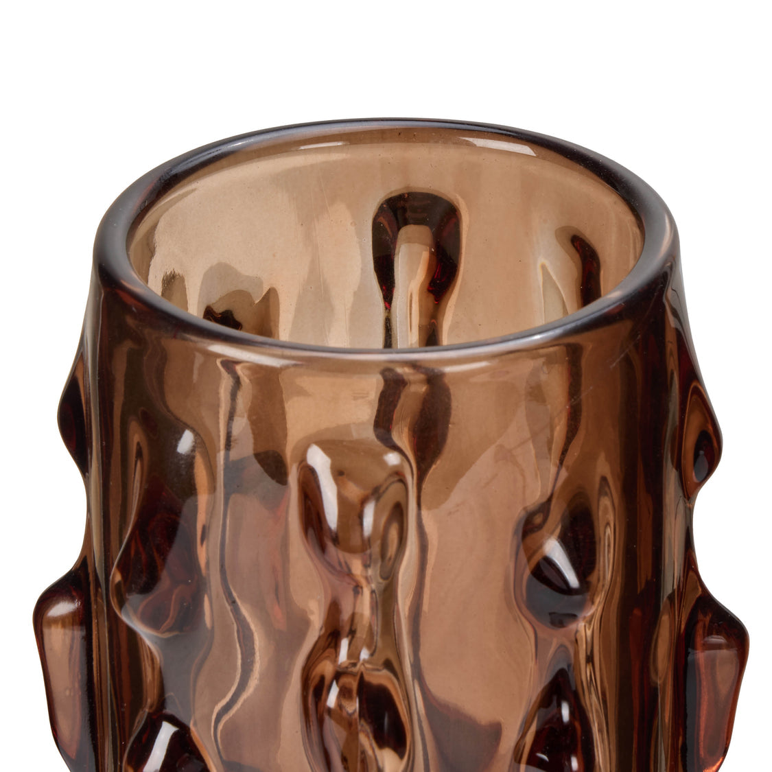 Amalfi Albion Vase Deep Brown