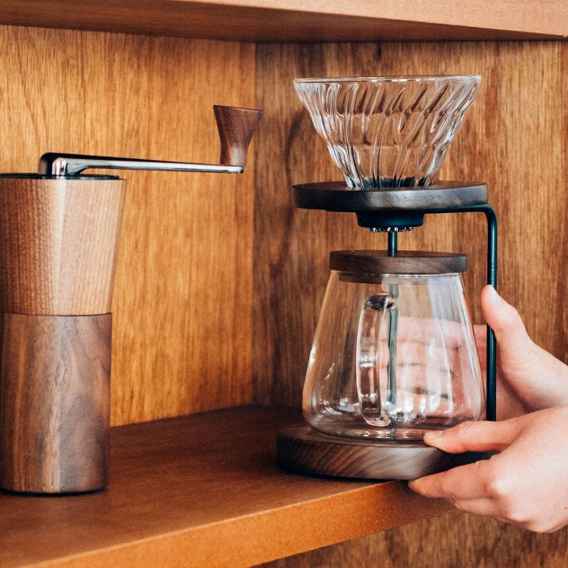 Hario Drip Stand - Walnut