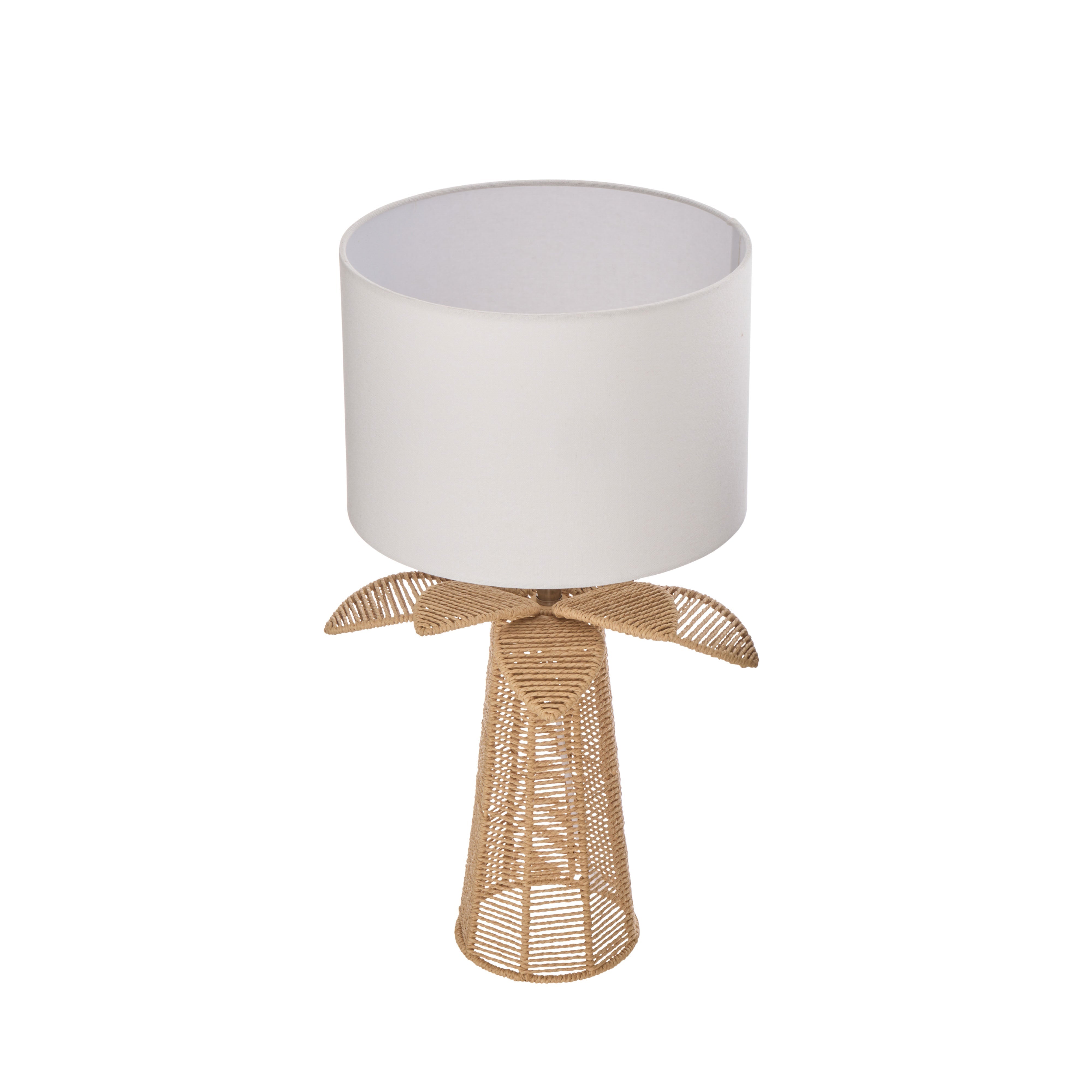 Amalfi Palm Table Lamp Natural