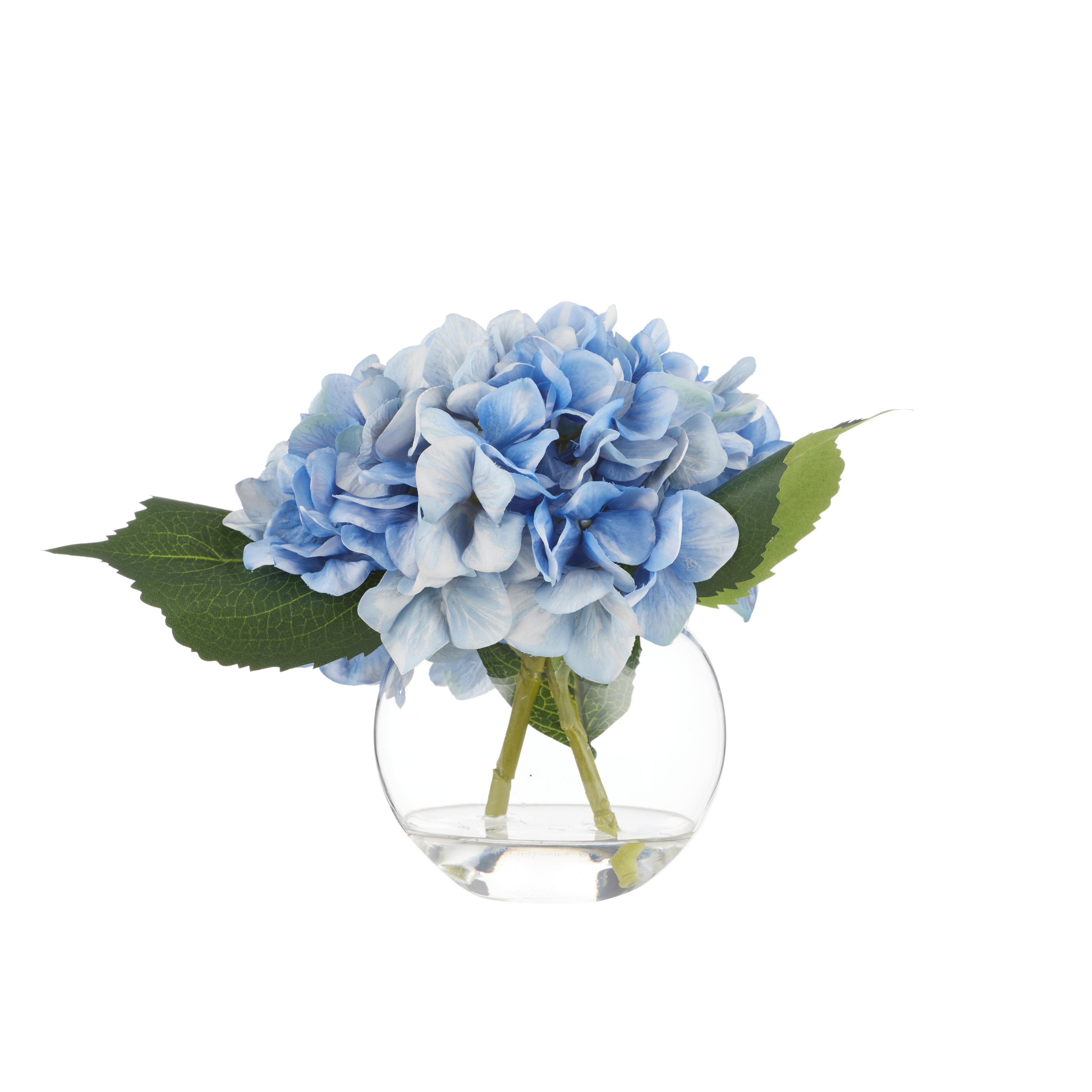 Rogue Hydrangea - Sphere Vase Blue 25cm