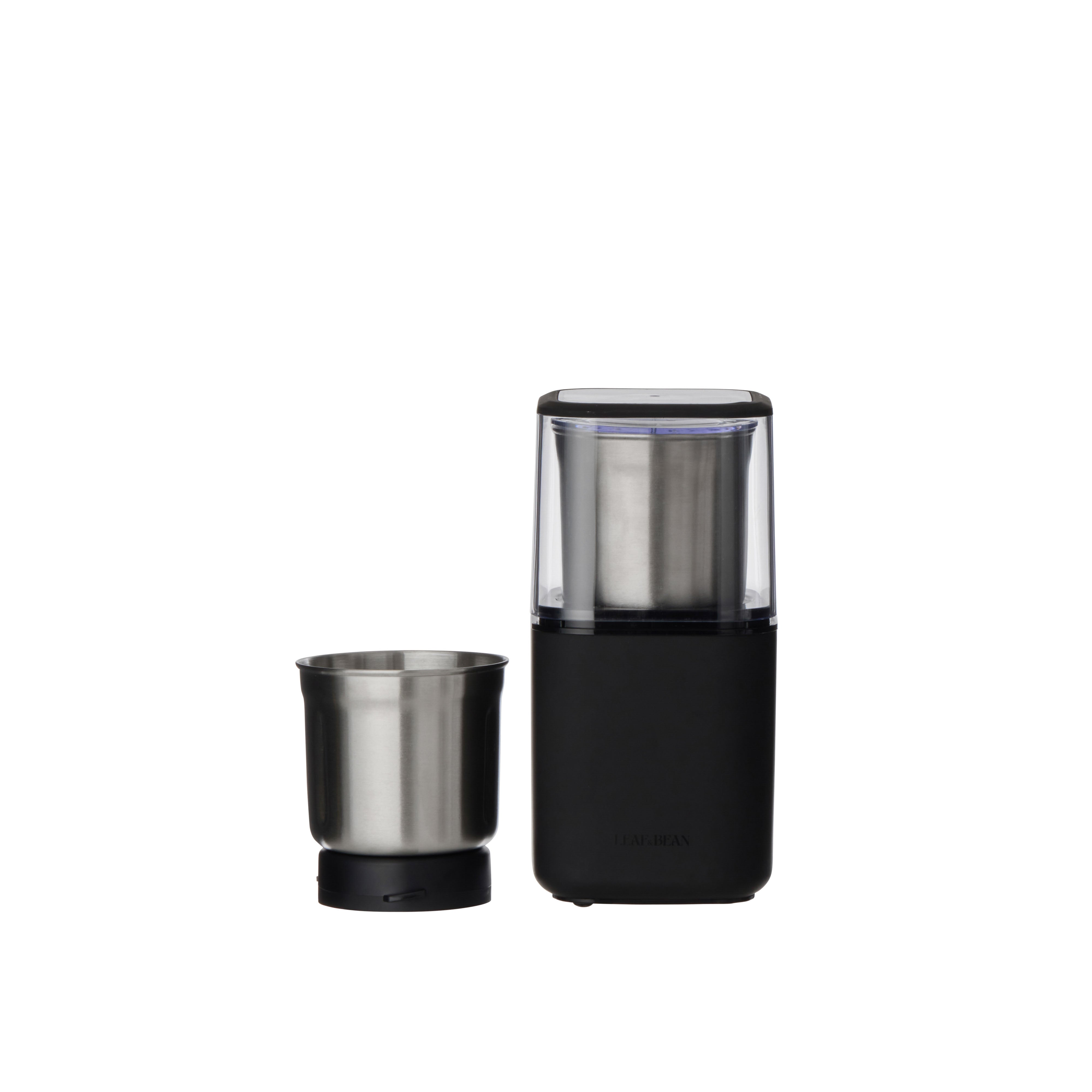 Leaf & Bean 2-in-1 Coffee & Spice Grinder 200W Black