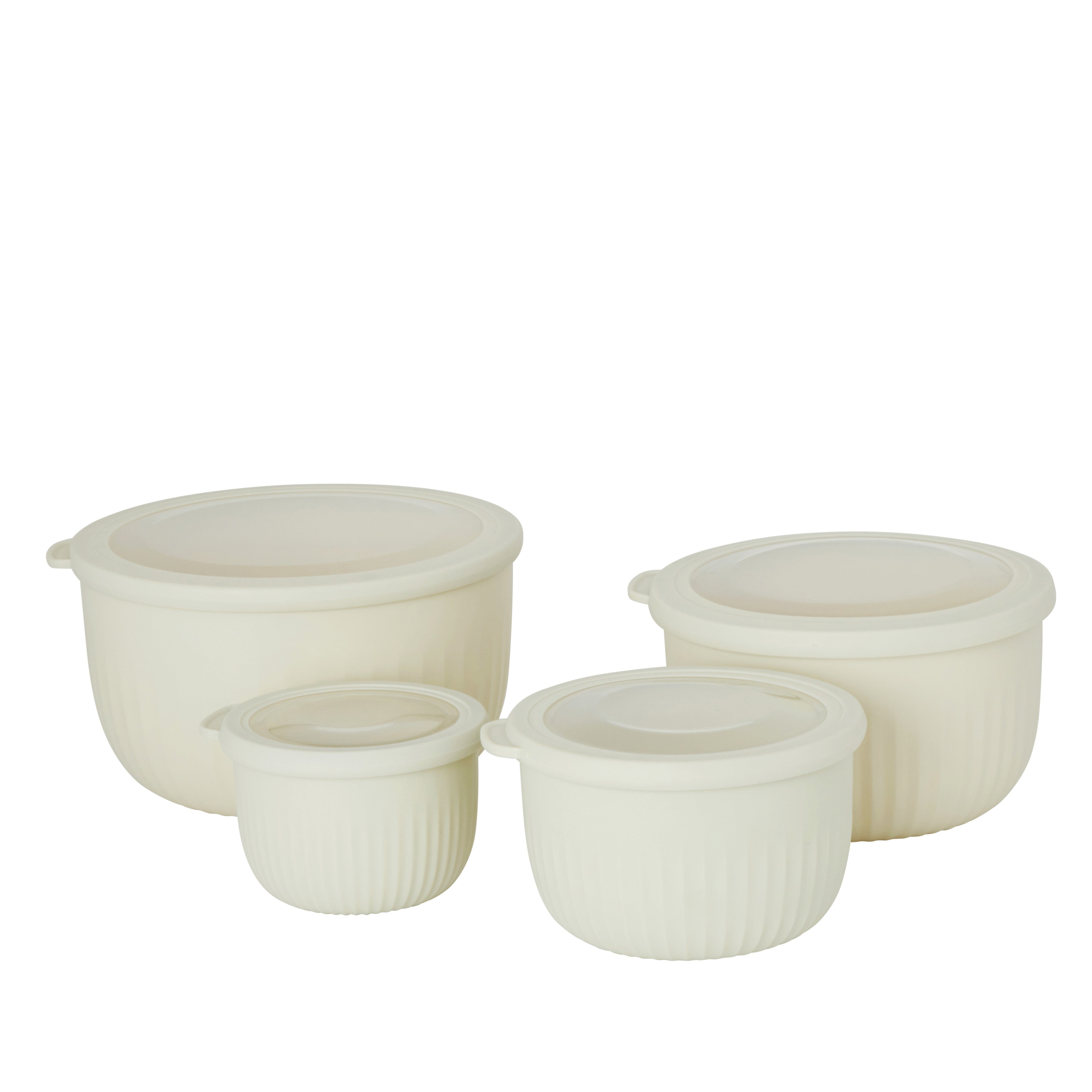 SVNA Stack & Store Deep 4 Piece Set Cream