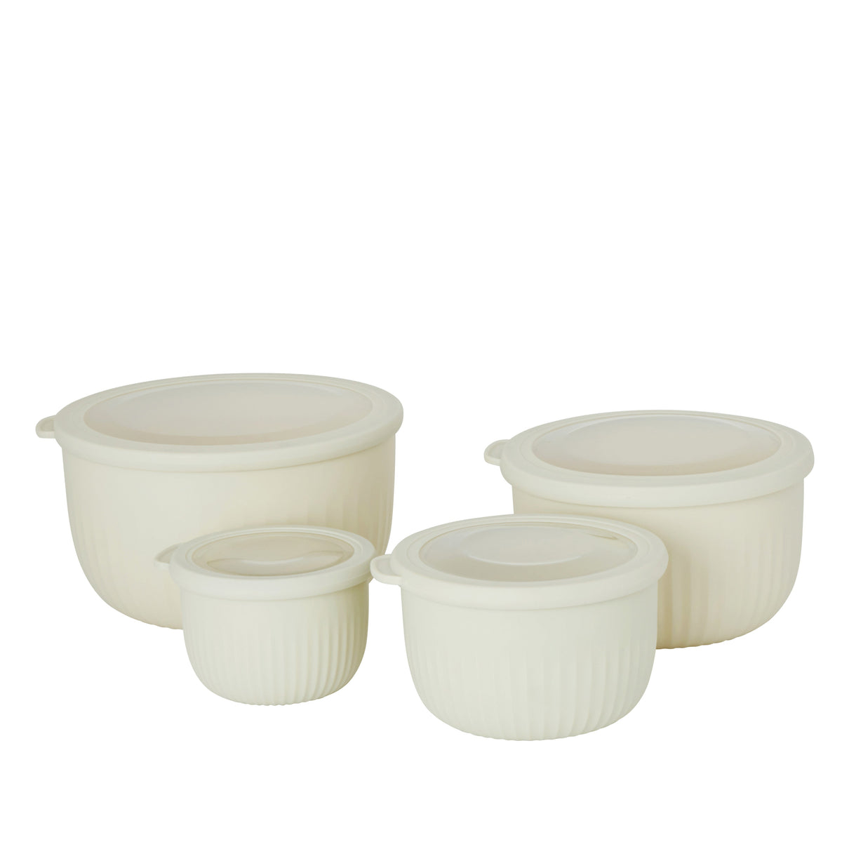 SVNA Stack & Store Deep 4 Piece Set Cream