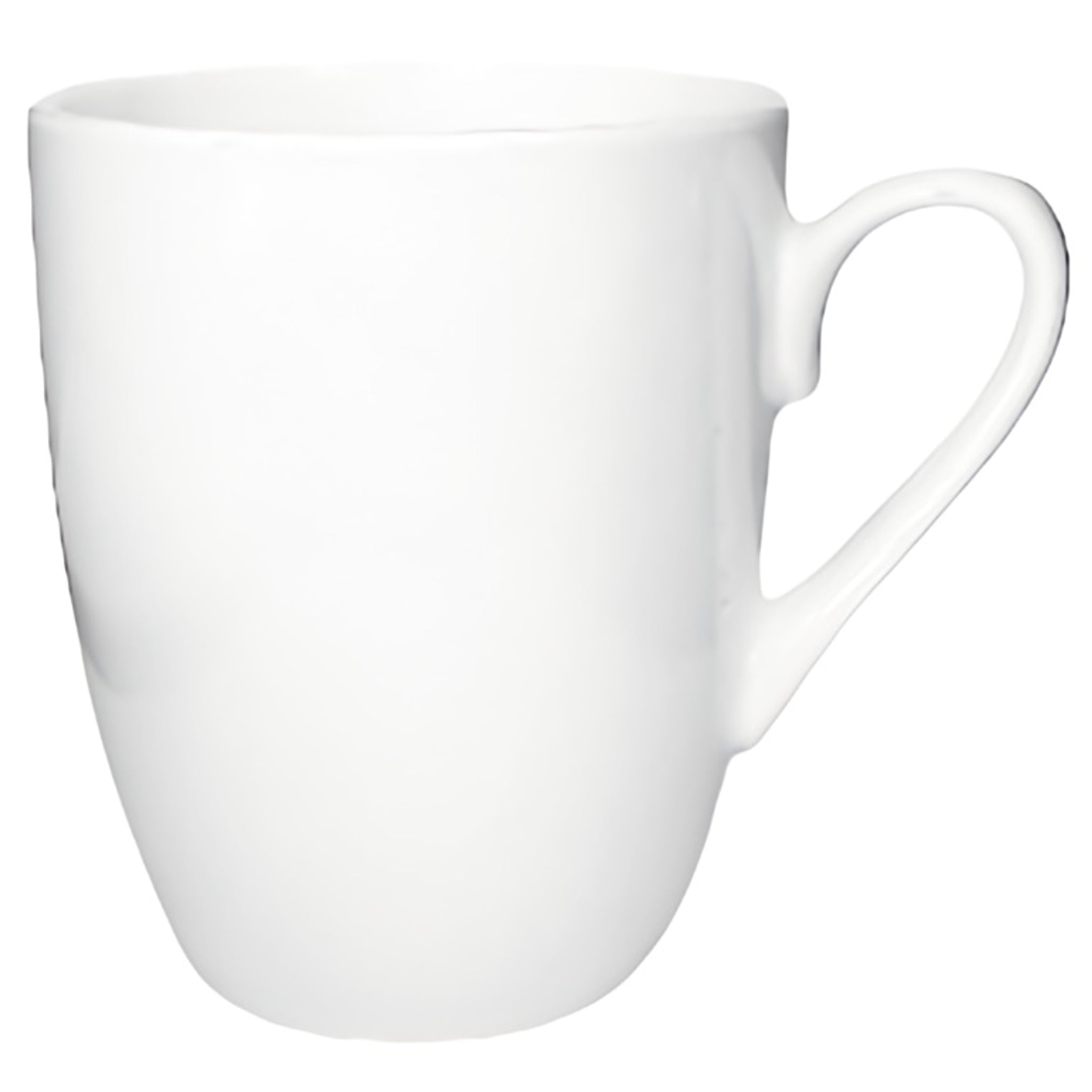 Incafe Belly Mug White (330ml/12oz) 6 Pack