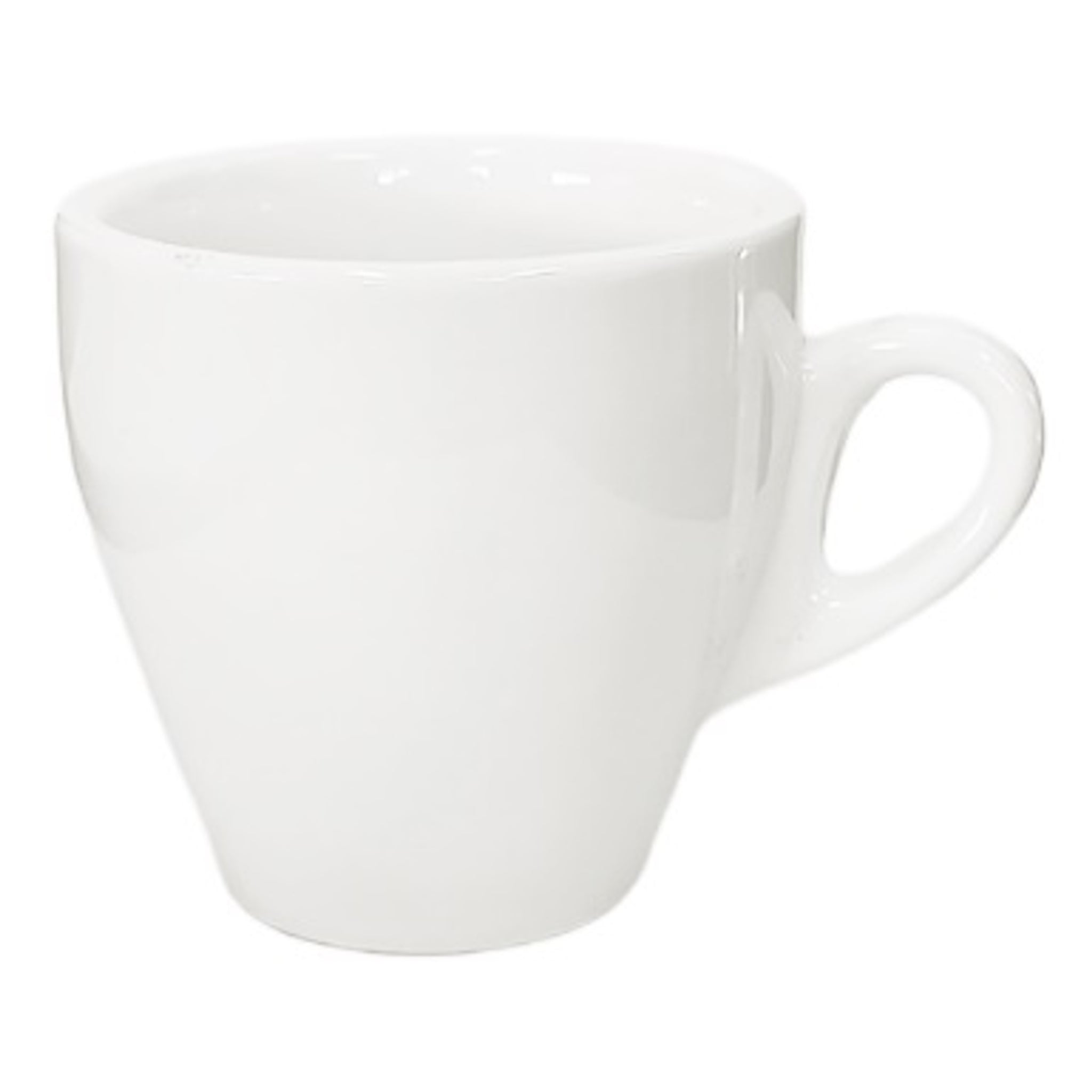 Incafe Tulip Cappuccino Cup White (200ml) 6 Pack