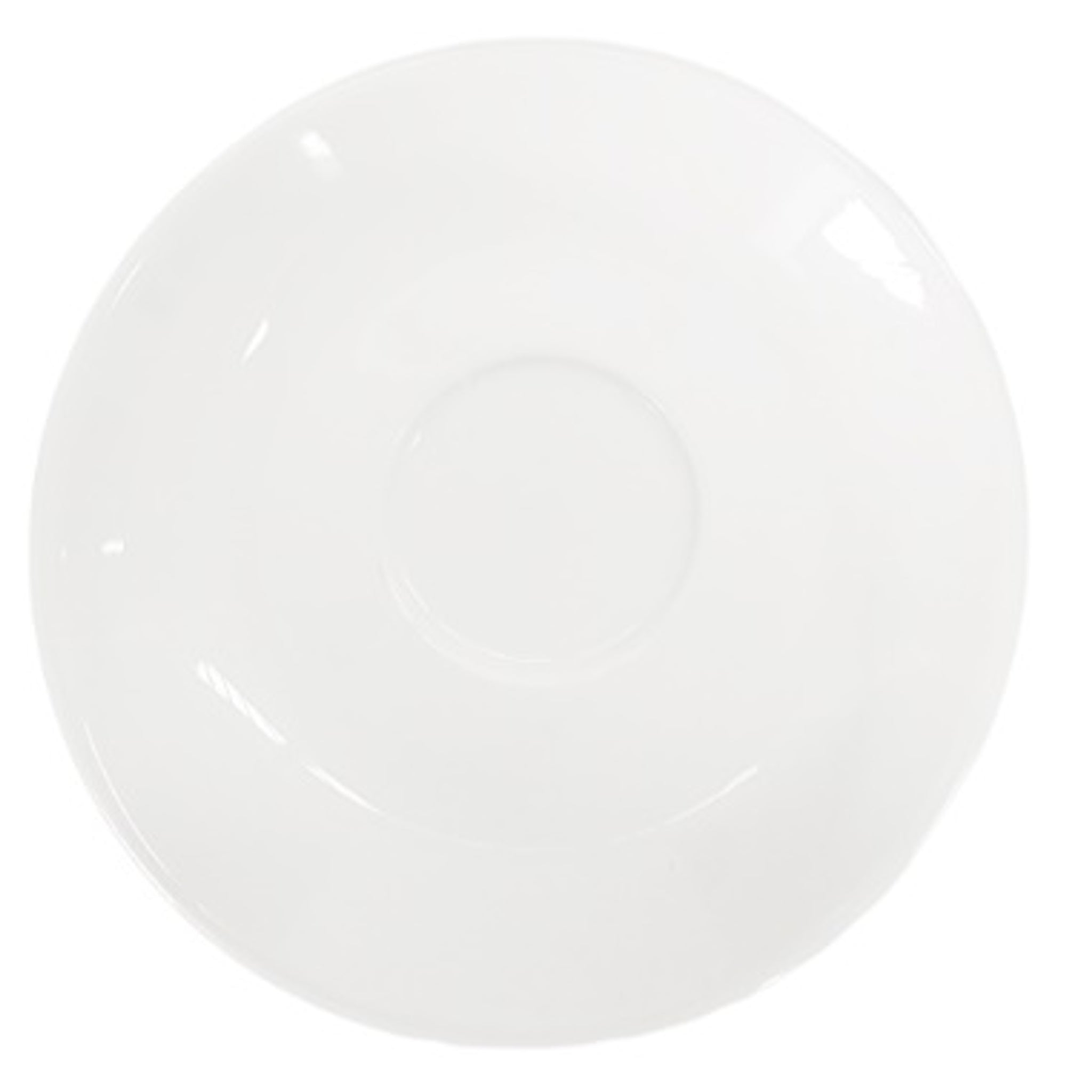 Incafe White Espresso Saucer 6 Piece