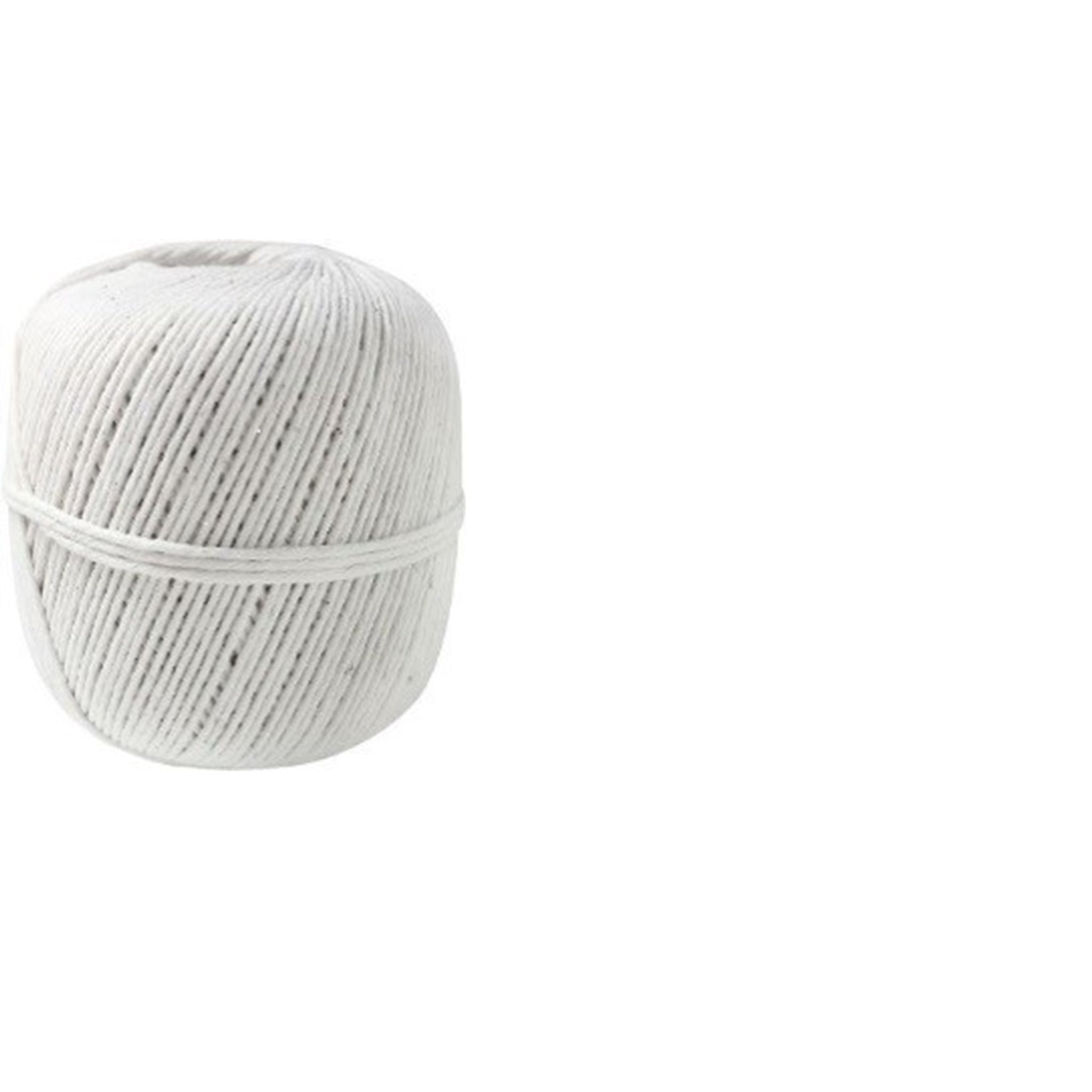 Incasa Cotton Salami Twine White (250m)