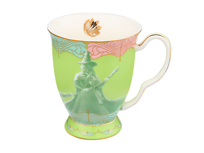 Maxwell & Williams Wicked Pink Goes Good with Green Footed Mug Elphaba 300ml