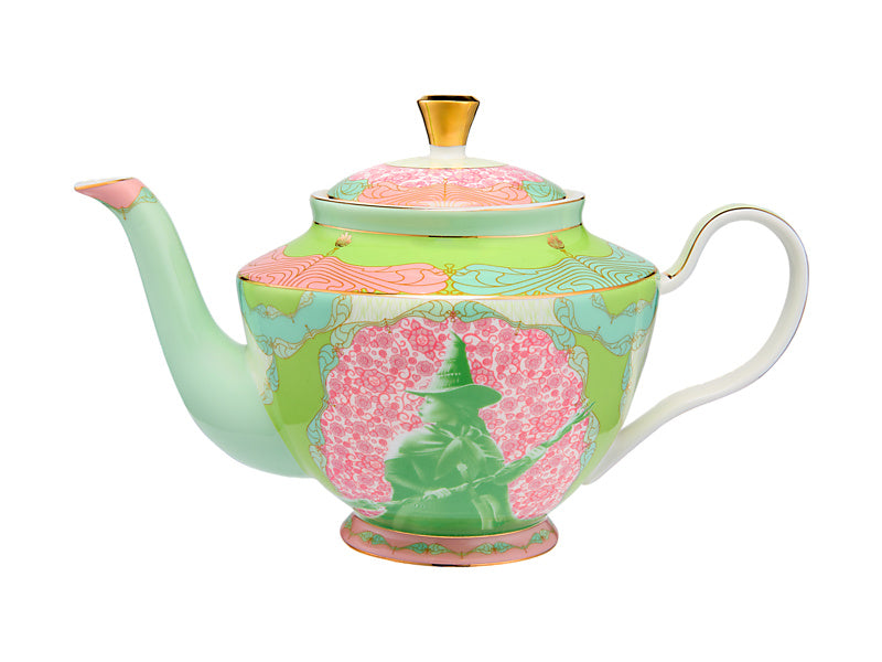Maxwell & Williams Wicked Pink Goes Good with Green Teapot with Infuser Elphaba 500ml