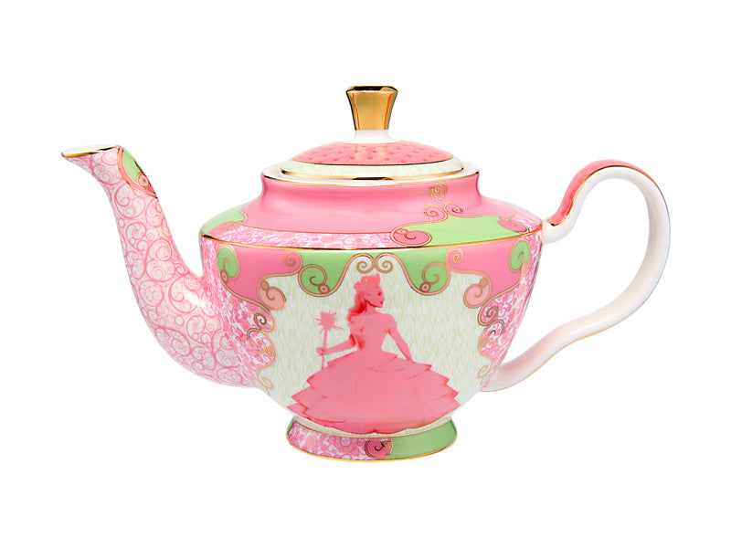 Maxwell & Williams Wicked Pink Goes Good with Green Teapot with Infuser Glinda 500ml