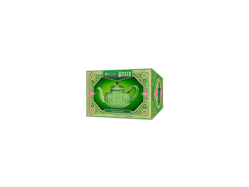 Maxwell & Williams Wicked Pink Goes Good with Green Teapot 900ml WICK0026