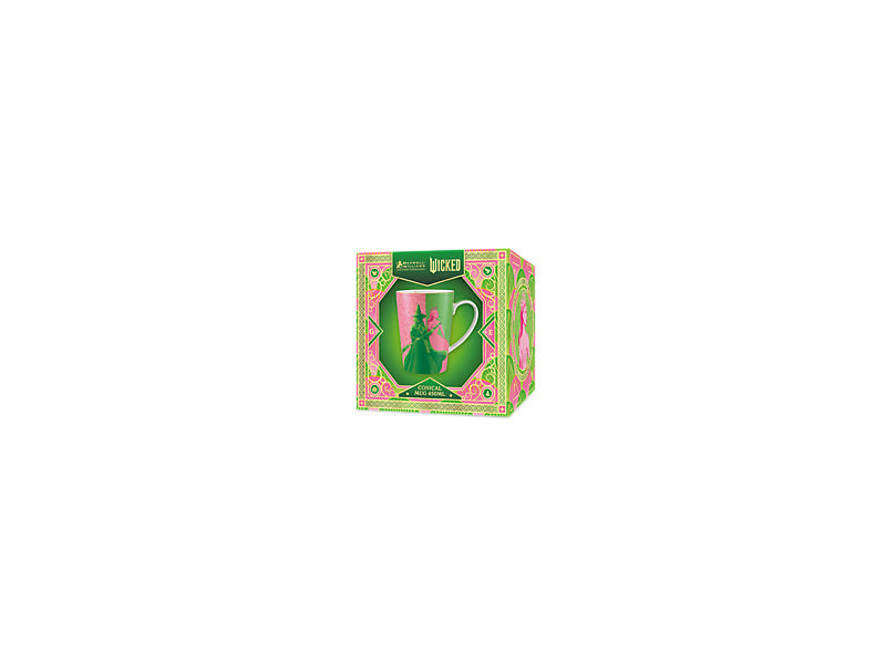 Maxwell & Williams Wicked Magical Conical Mug Pink & Green Forever 450ml