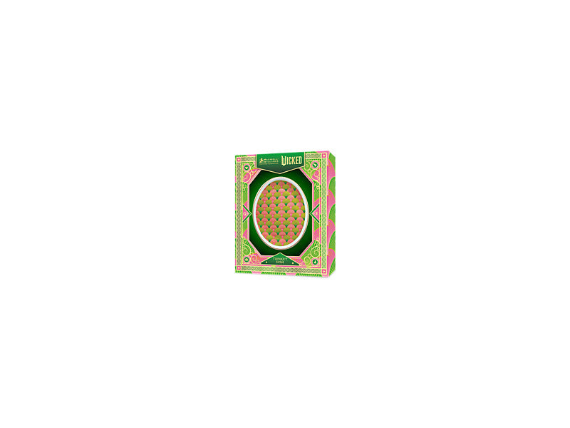 Maxwell & Williams Wicked Magical Trinket Dish Fan Green & Pink 11.5cm