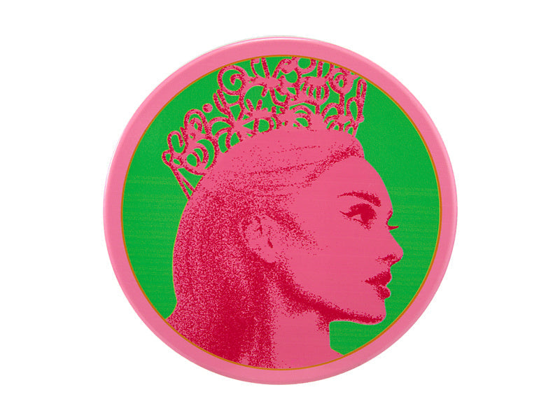 Maxwell & Williams Wicked Magical Ceramic Coaster 10cm Pink & Green Forever 4 Piece