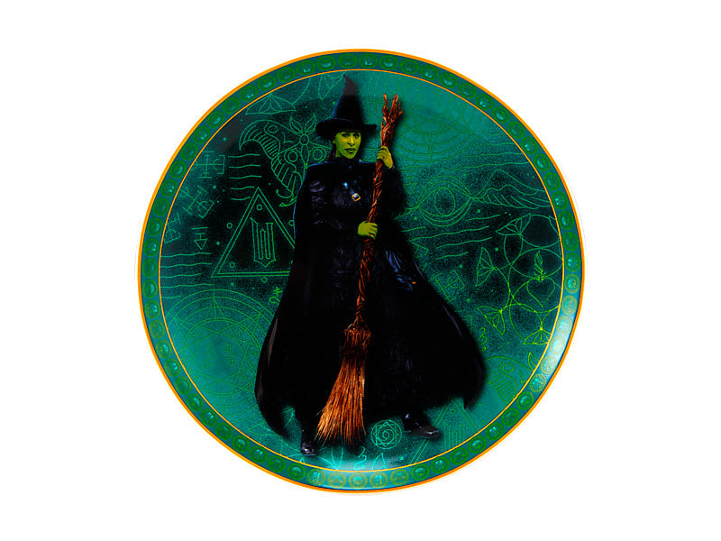 Maxwell & Williams Wicked Magical Coupe Side Plate Elphaba Green 19cm