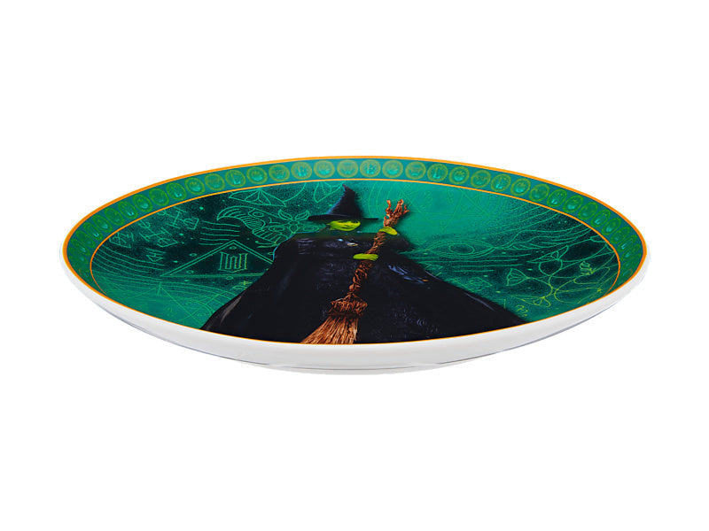 Maxwell & Williams Wicked Magical Coupe Side Plate Elphaba Green 19cm