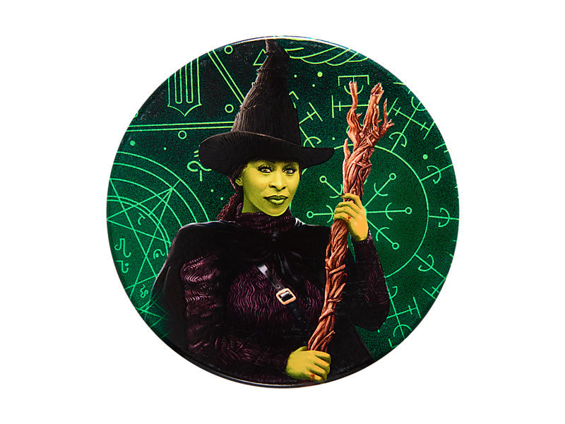 Maxwell & Williams Wicked Magical Ceramic Coaster Elphaba Green 10cm 4 Piece
