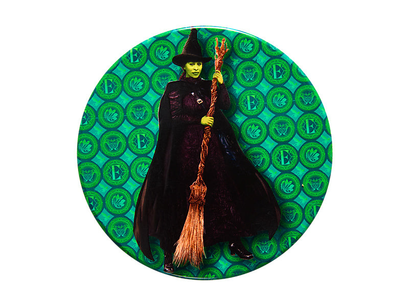 Maxwell & Williams Wicked Magical Ceramic Coaster Elphaba Green 10cm 4 Piece