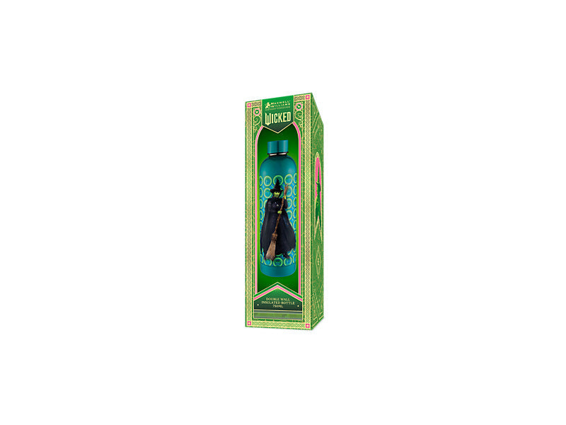 Maxwell & Williams Wicked Magical Double Wall Insulated Bottle Elphaba Magic Green 750ml