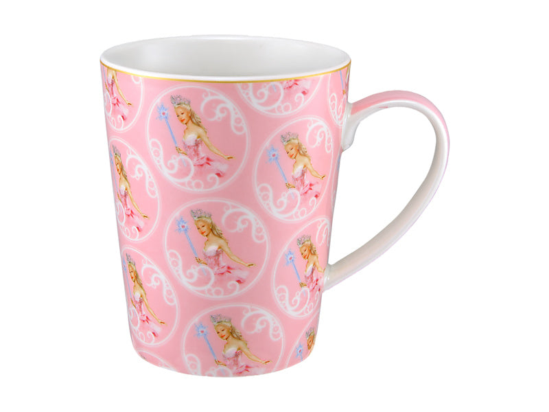 Maxwell & Williams Wicked Magical Conical Mug Glinda in Bubble Pink 450ml