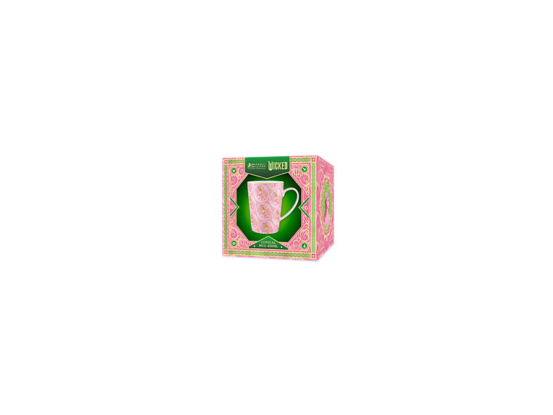 Maxwell & Williams Wicked Magical Conical Mug Glinda in Bubble Pink 450ml