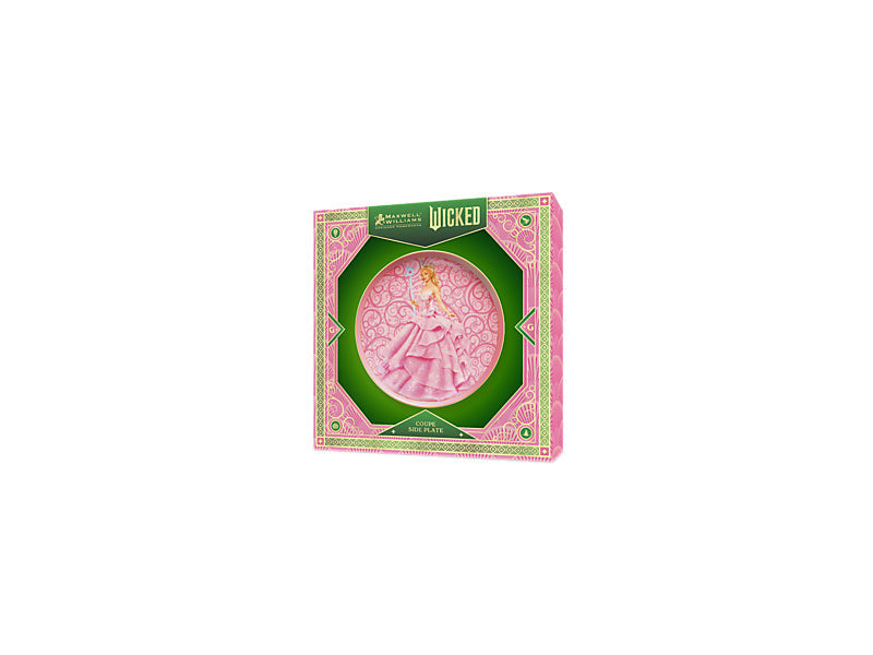 Maxwell & Williams Wicked Magical Coupe Side Plate Glinda Pink 19cm