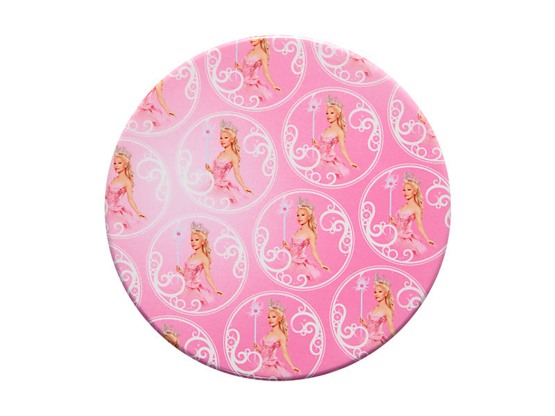 Maxwell & Williams Wicked Magical Ceramic Coaster Glinda Pink 10cm 4 Piece