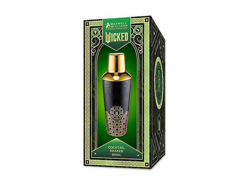 Maxwell & Williams Wicked Wizard's Palace Cocktail Shaker Black 660ml