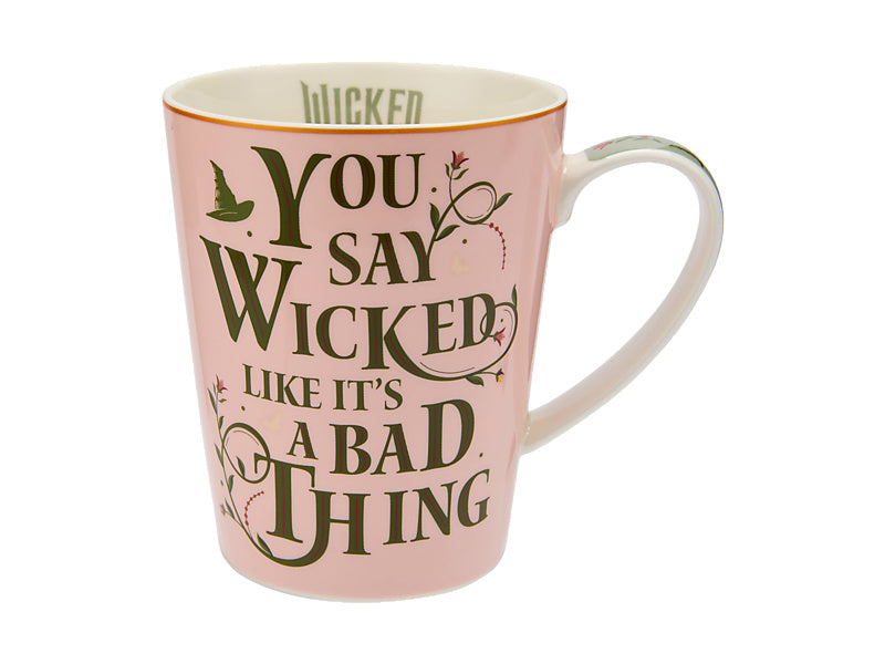 Maxwell & Williams Wicked Conical Mug Say Wicked 450ml