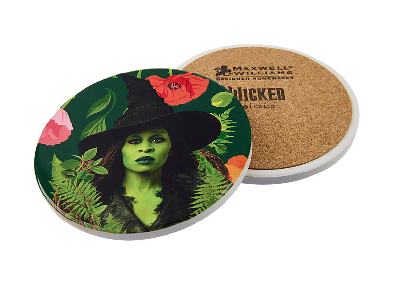 Maxwell & Williams Wicked Ceramic Coaster Feel Wicked 10cm 4 Piece
