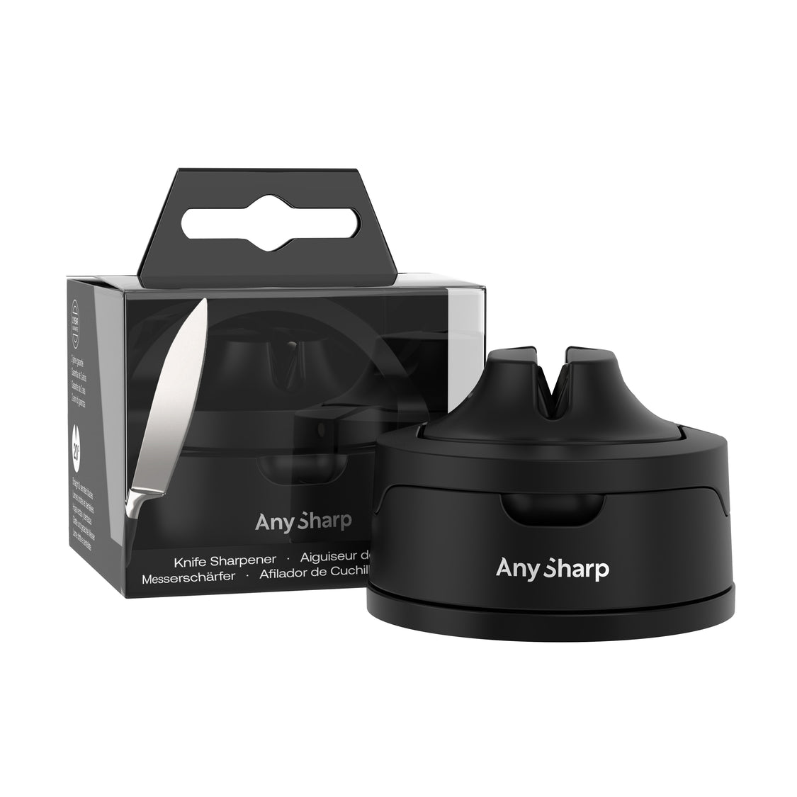 AnySharp Evo Knife Sharpener Black