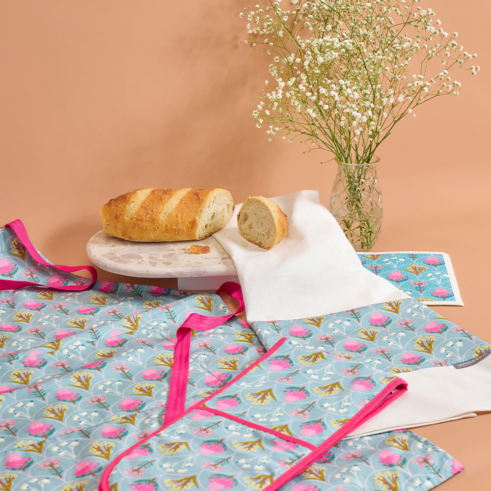 Annabel Trends Cotton Tea Towel Wildflower